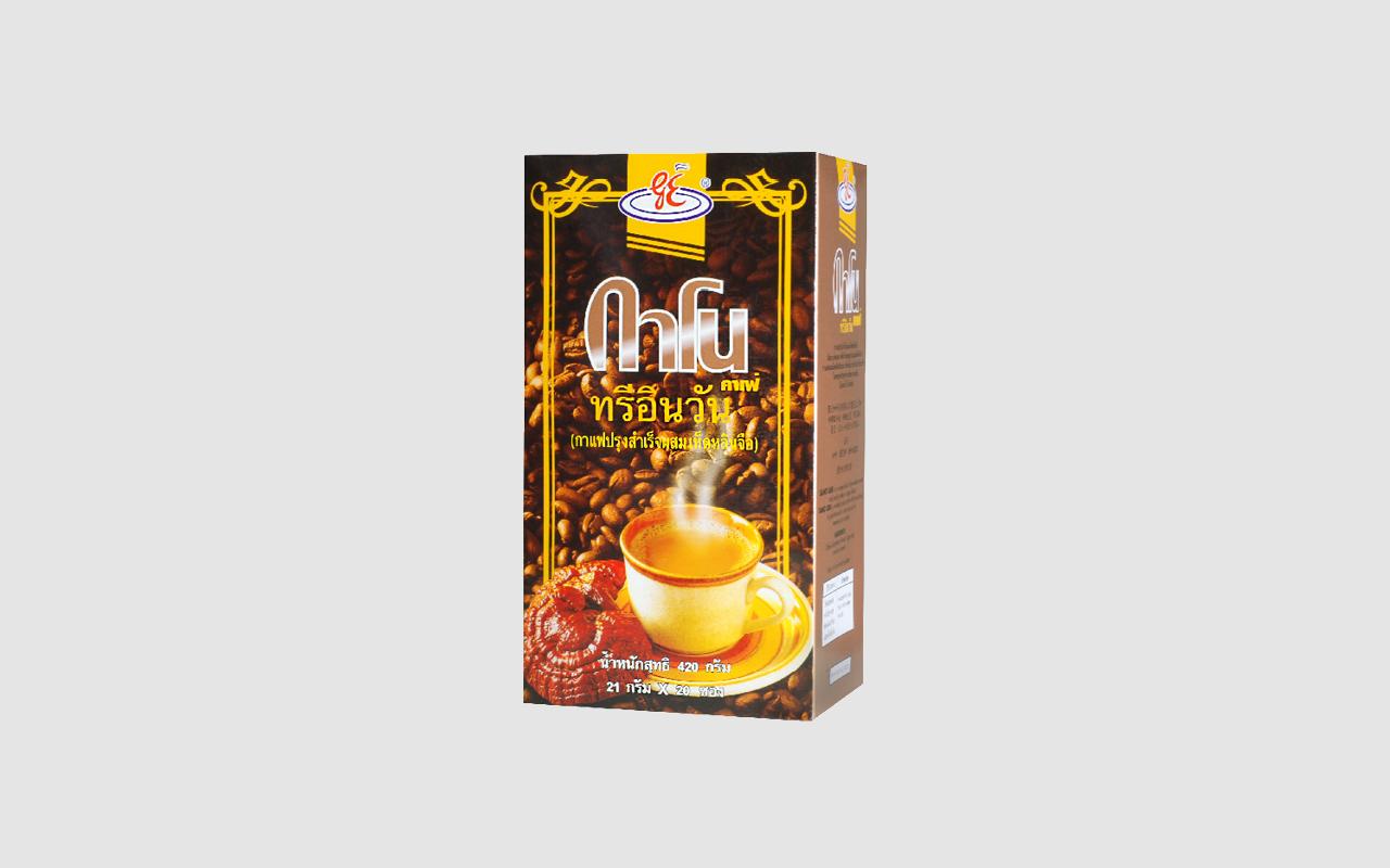 กาโน กาแฟ 3 in 1 ผสมเห็ดหลินจือ - GANO 3 IN 1 COFFEE ราคา 380 บาท*ส่งฟรี