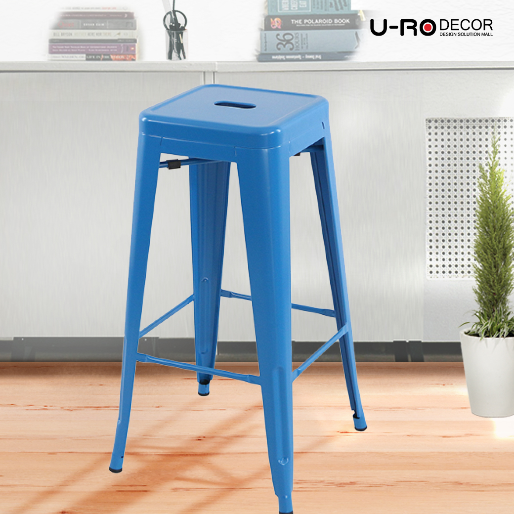 U-RO DECOR ZANIA-L Metal Bar Stool Chair ราคา 1,690 บาท*ส่งฟรี