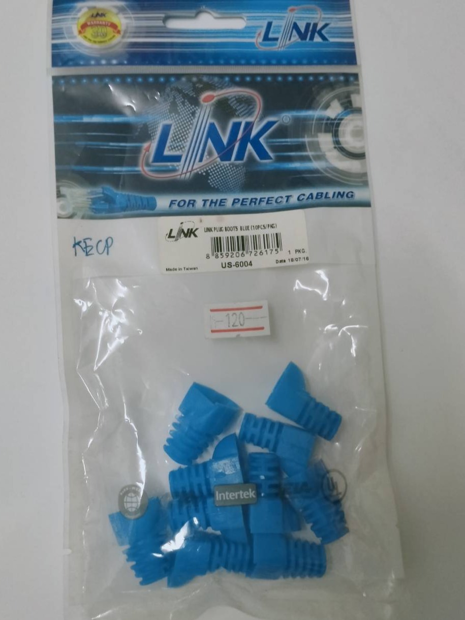 Plug Boot CAT5 "LINK" US-6002 (10/Pack)