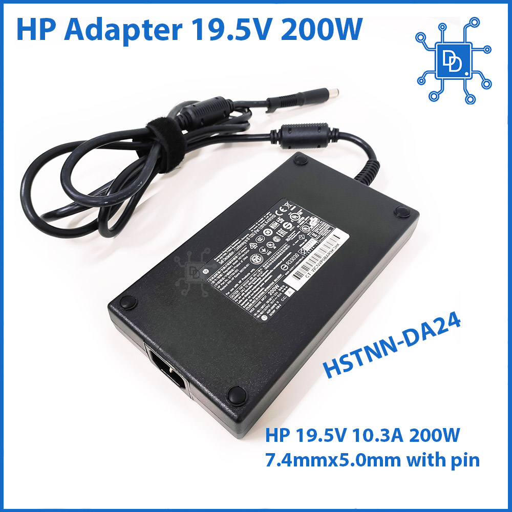 HP Laptop Adapter, 200W PN-608431-001, 613158-001, hstnn-ca24