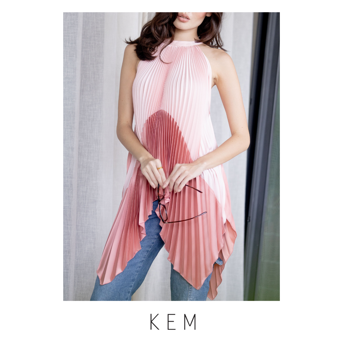 Zahara 2 Tone Top Pink / Rose (Pre Order 7 - 10 Days) ราคา 3,900 บาท*ส่งฟรี