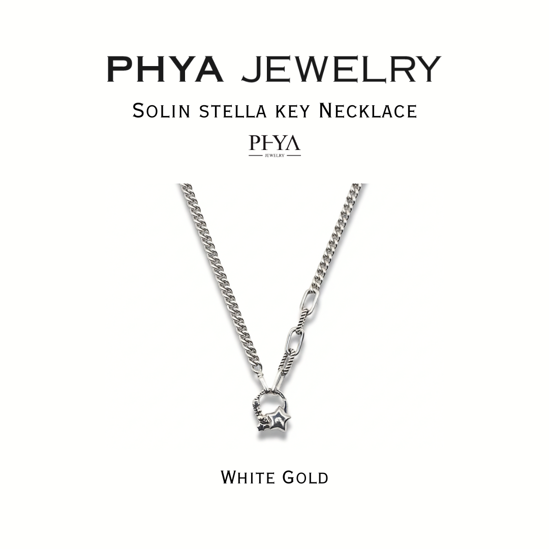 (Made to Order 10-14 Days) Phya Stella Solin Necklace : Stella Solin Necklace, Genuine Silver. ราคา 8,300 บาท*ส่งฟรี