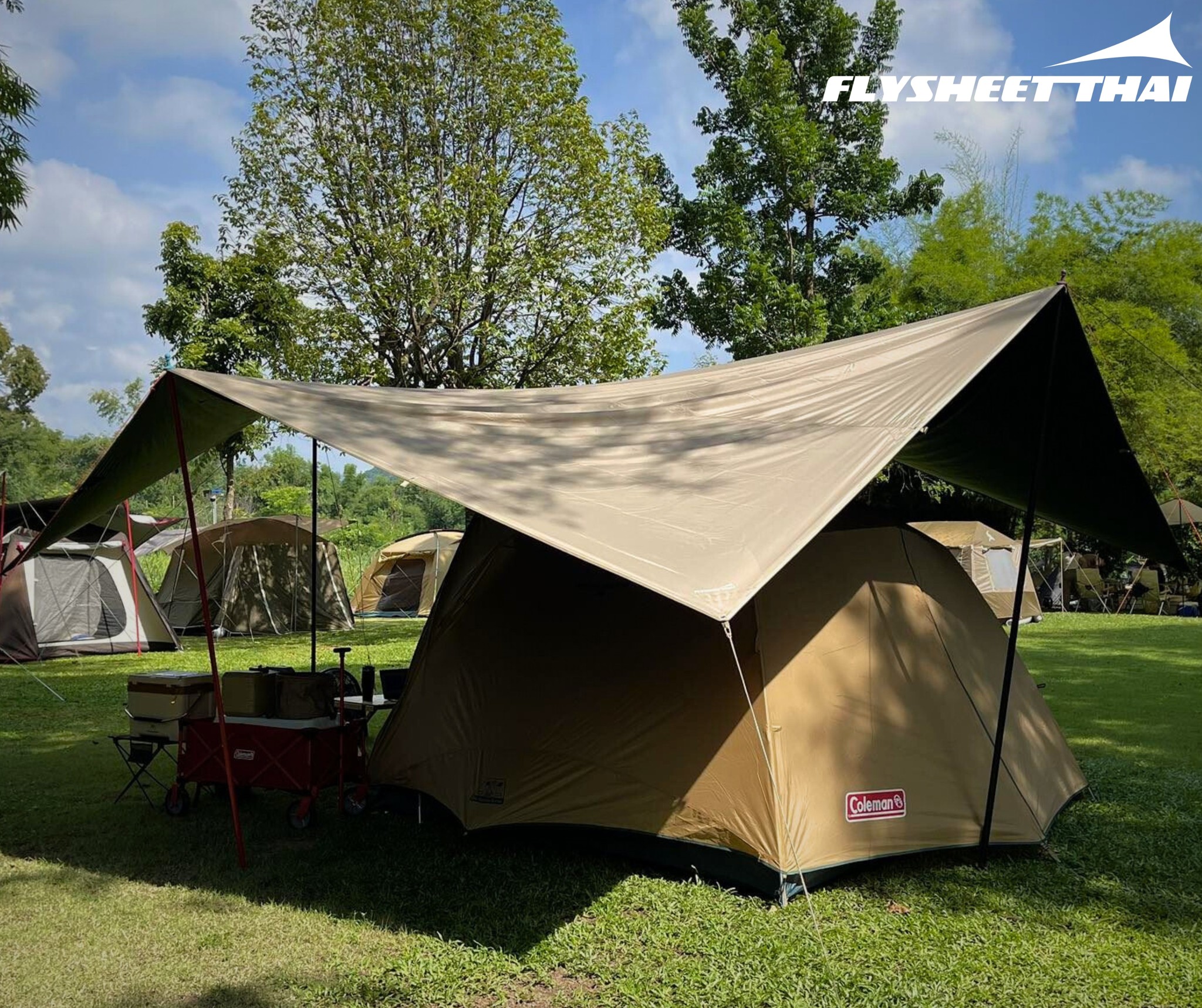 Tarp 70D Coatblack V.2 4.5X5 Piece of Cloth ราคา 2,990 บาท*ส่งฟรี