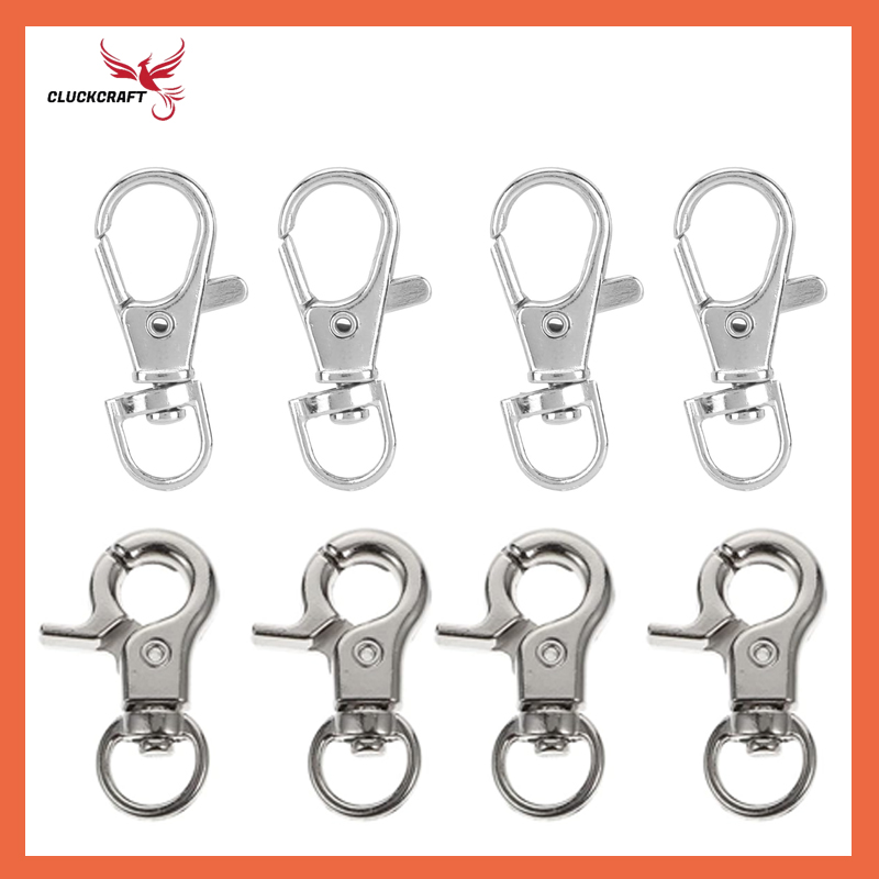 CluckCraft ตัวล๊อกกรง​ ตัวใหญ่​ ที่ล๊อกกรง ตะขอล็อคประตูกรงนก ตะขอล็อคประตูกรงสัตว์เลี้ยงต่างๆ 35mm 10ชิ้นละถุง ราคา 28 บาท*ส่งฟรี