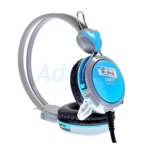 Headset OKER SM-712  หูฟังสำหรับเล่นเกม ประกัน 1Y