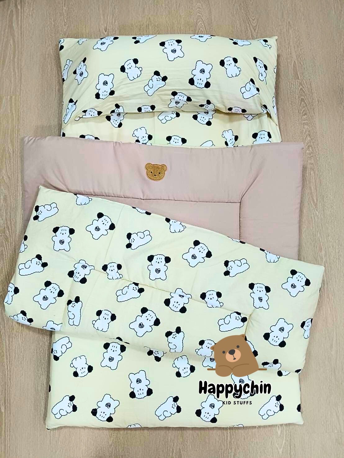 Happychin bear family 75x130 cm. ราคา 620 บาท*ส่งฟรี