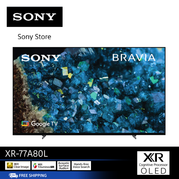 XR-77A80L (77 นิ้ว) | BRAVIA XR | OLED | 4K Ultra HD | HDR | สมาร์ททีวี (Google TV) SONY TV ราคา 124,490 บาท*ส่งฟรี