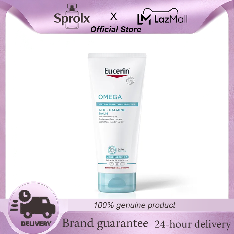Eucerin -Omega Ato-Calming Balm Moisturize and Soothe Dry Skin 200ml Eucerin Eucerin Omega Ato-Calming Balm 200ml ราคา 866 บาท*ส่งฟรี