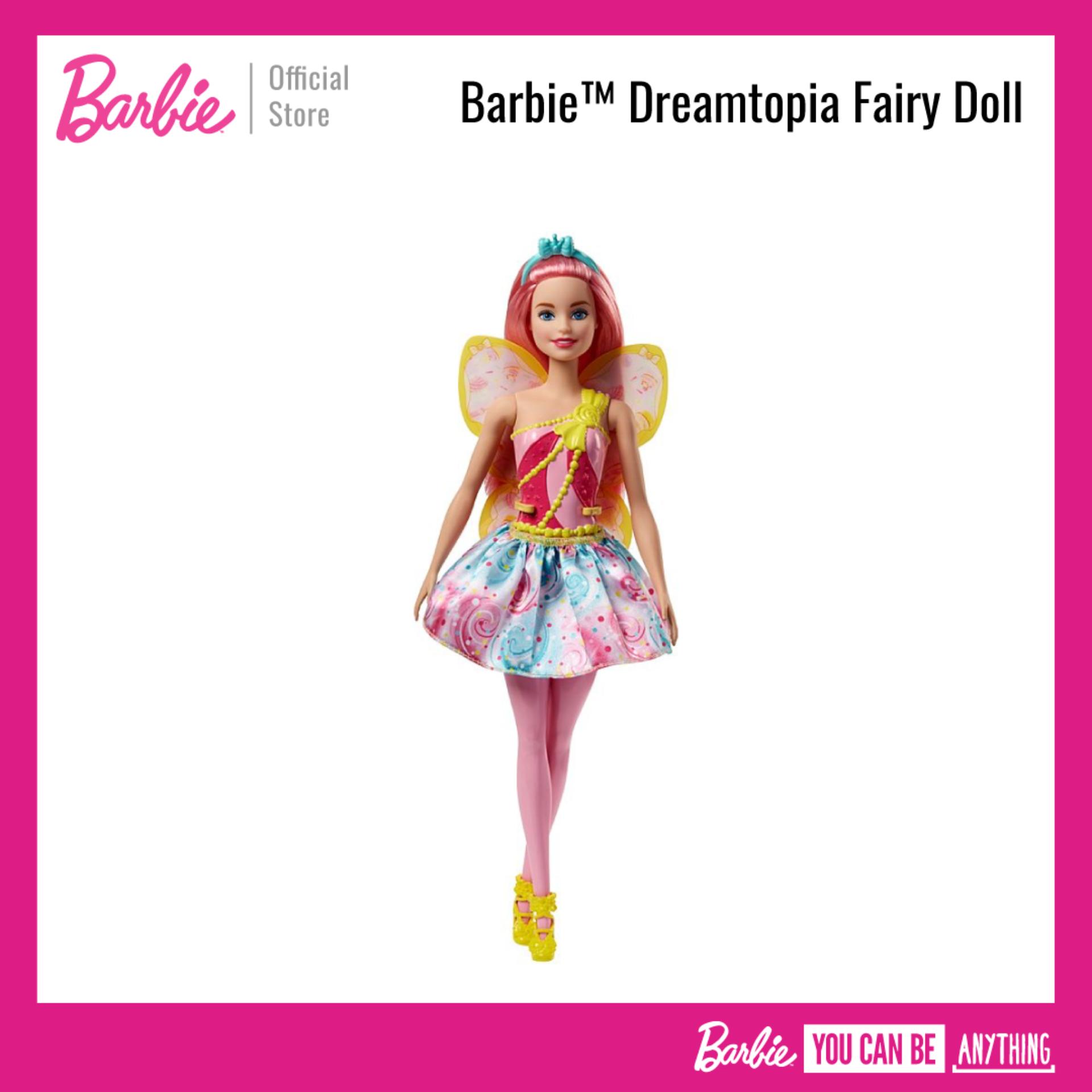 Barbie® Dreamtopia Fairy Doll - Sweetville ตุ๊กตา บาร์บี้ ดรีมโทเปีย แฟรี่ดอลล์ สวีทวิลล์ ของเล่นเด็ก