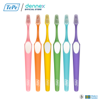 TePe Supreme สีใหม่ แปรงสีฟัน ขนนุ่ม 2 ระดับ แปรงสีฟันเทเป้ สุพรีม 1 ด้าม by Dennex