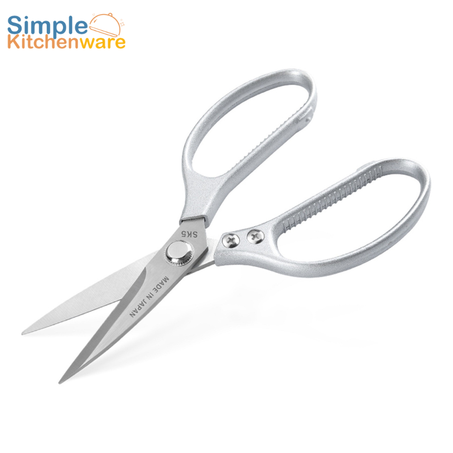 กรรไกรตัดอาหาร กรรไกร กรรไกรหั่นเนื้อ กรรไกรสแตนเลส แข็งแรง ทนทาน ทำความสะอาดง่าย ป้องกันสนิม Simple Kitchenware ราคา 39 บาท*ส่งฟรี