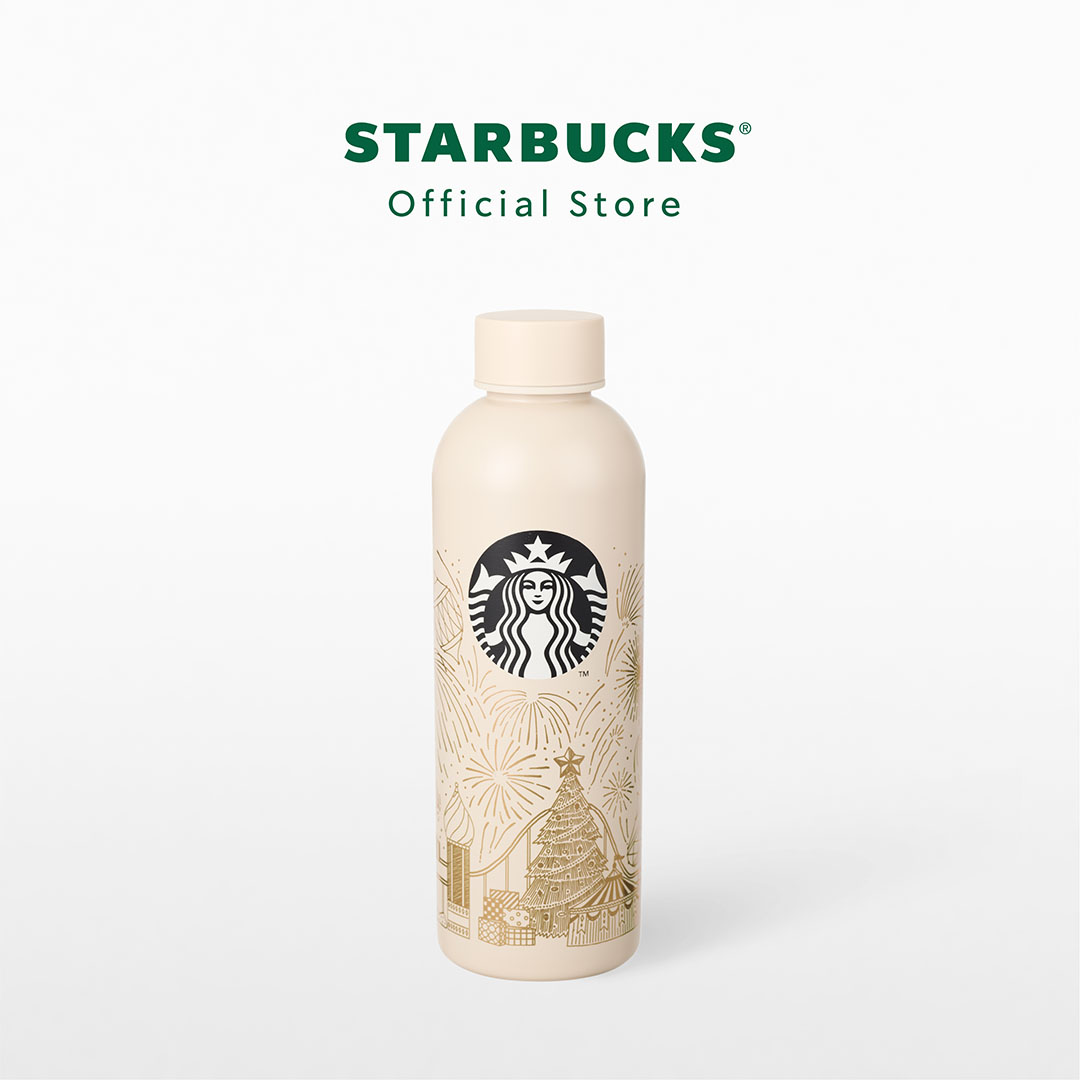 Starbucks Stainless Steel Carnival Color Changing Water Bottle 26oz. ขวดน้ำสตาร์บัคส์สแตนเลสสตีล ขนาด 26ออนซ์ A11160253 ราคา 1,650 บาท*ส่งฟรี