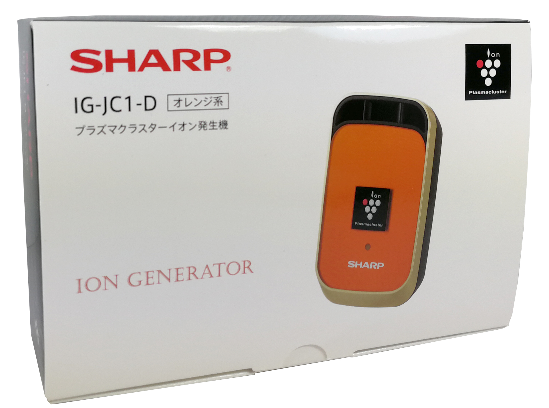 ดูภาพ เครื่องฟอกอากาศในรถ Sharp Plasma cluster ion generator รุ่น IG-JC1-D ส้ม เพิ่มเติม เครื่องฟอกอากาศในรถ Sharp Plasma cluster ion generator รุ่น IG-JC1-D ส้ม