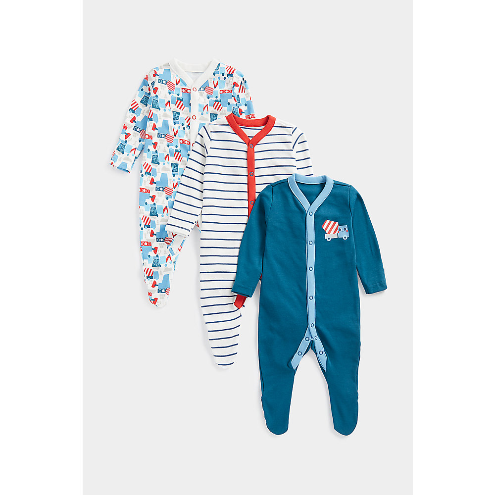 Construction Sleepsuits - 3 Pack ราคา 895 บาท*ส่งฟรี