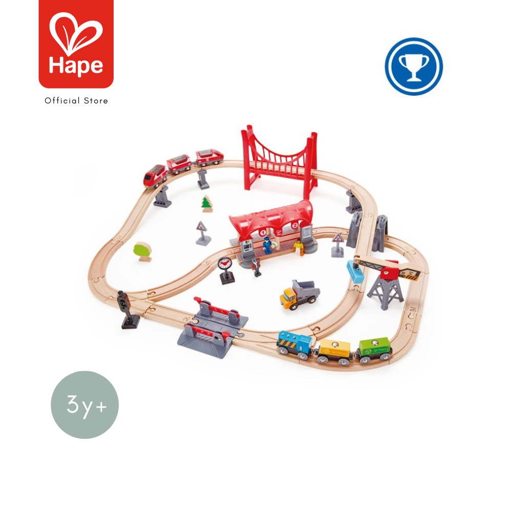 Hape - Busy City Rail Set 3Y+ ราคา 3,390 บาท*ส่งฟรี