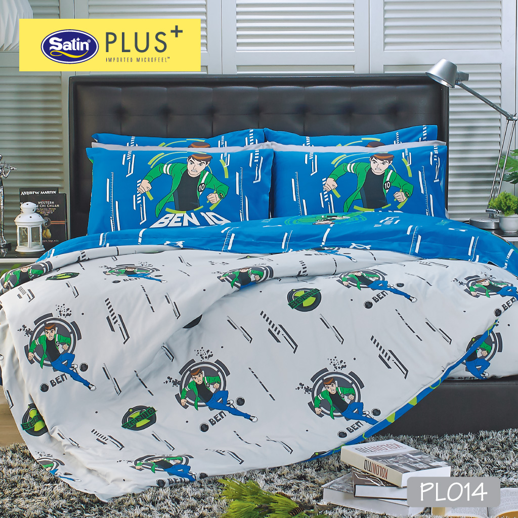 FACTORY SALE 70% Satin Plus ผ้านวม ลายการ์ตูน ขนาด100"x90" (king size) ลิขสิทธิ์100% ราคา 659 บาท*ส่งฟรี