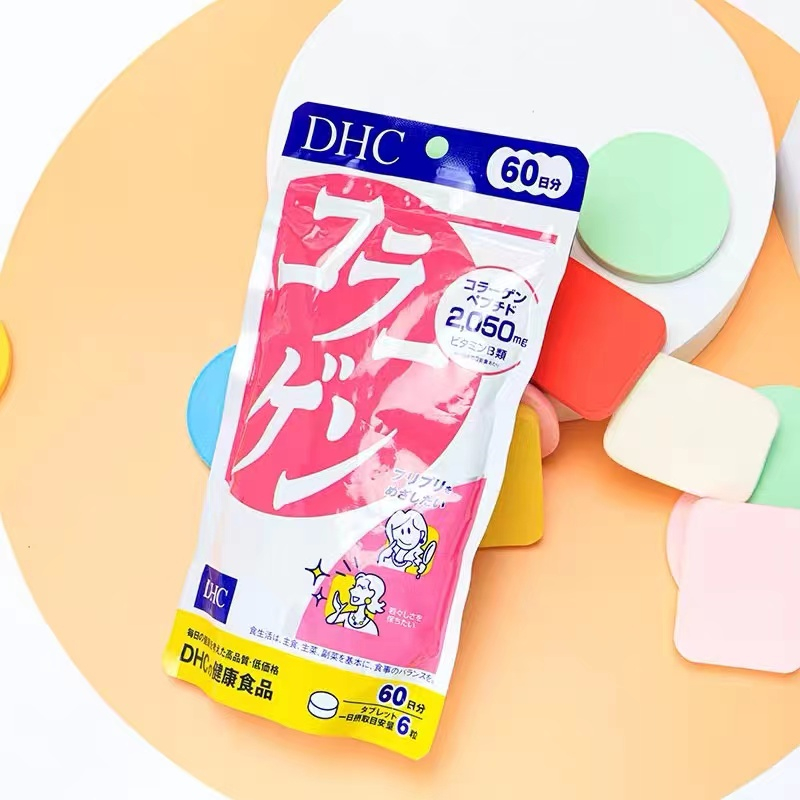 DHC Collagen คอลลาเจน 360 เม็ด (สำหรับ 60 วัน) บำรุงผิว เรียบเนียน กระชับ ชุ่มชื้น ราคา 229 บาท*ส่งฟรี