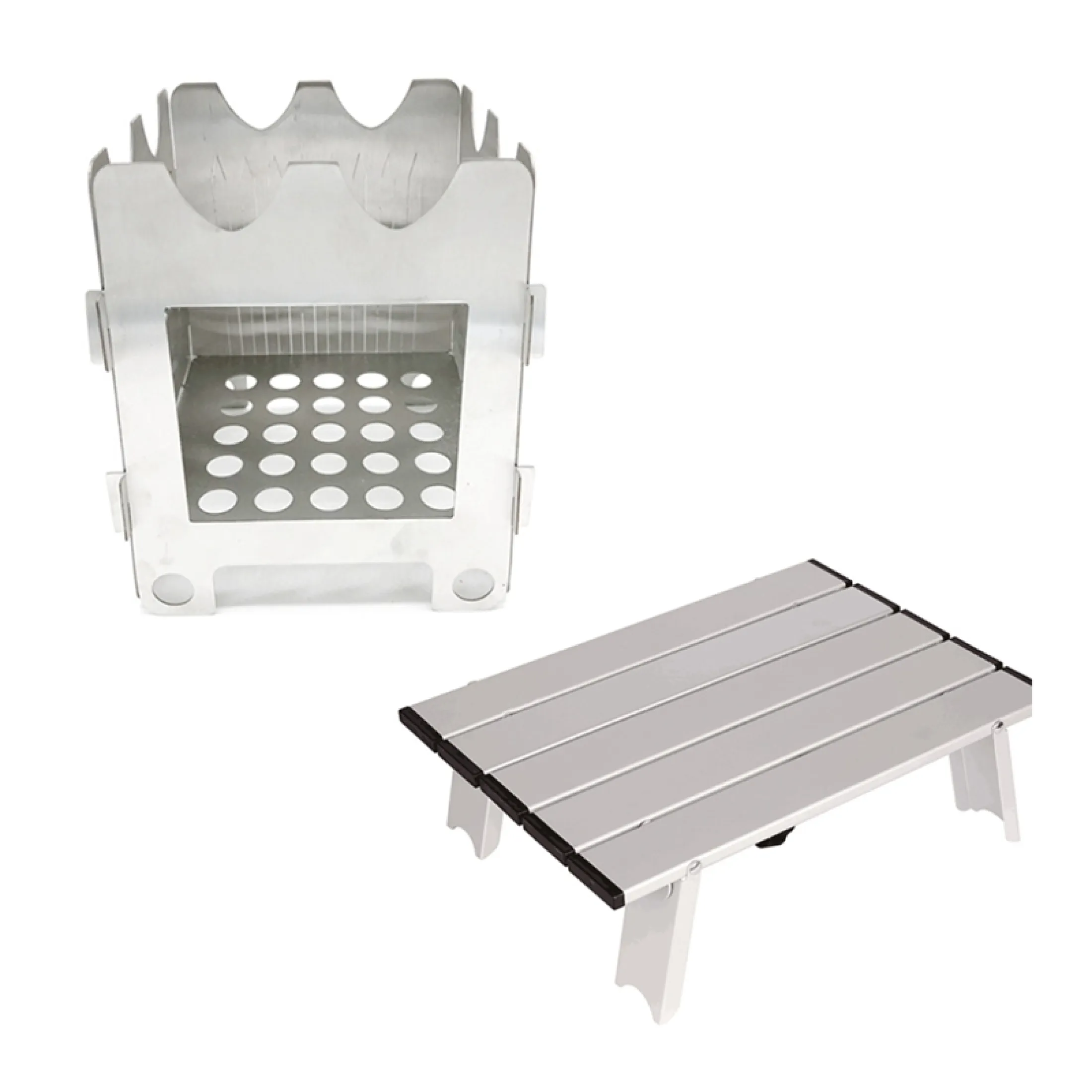 Outdoor Folding Table Beach Camping Picnic Table Outdoor Firewood Stove Camping Cooking Picnic Lazada Singapore