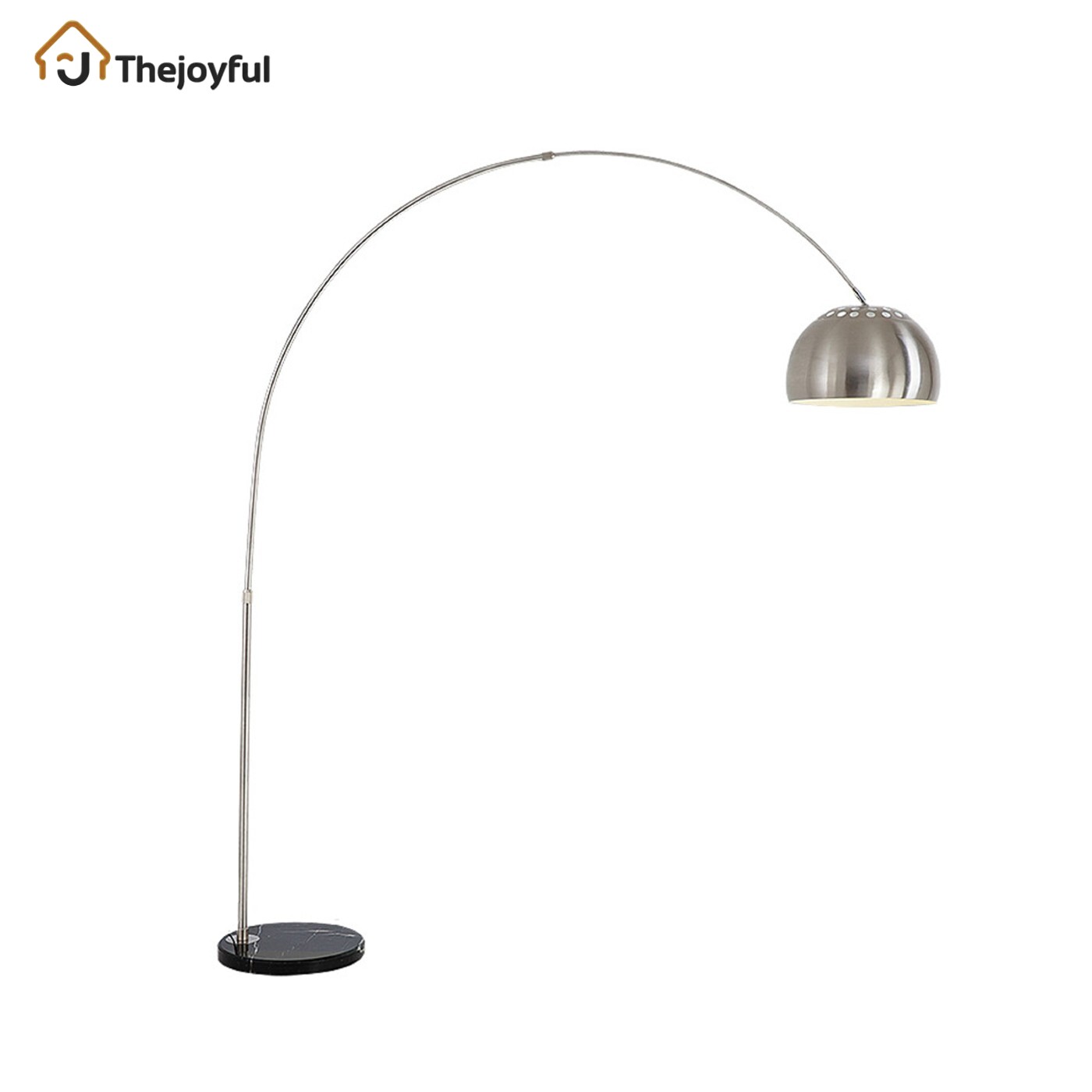 Thejoyful โคมไฟตั้งพื้น Floor Lamp โคมไฟอ่านหนังสือ โคมไฟแต่งบ้าน สไตล์ยุโรป ดีไซน์โค้งโมเดิร์น หรูหรา มี3ขนาด ปรับขนาดได้ ราคา 1,299 บาท*ส่งฟรี