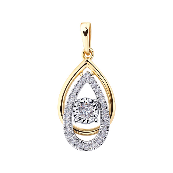 PRIMA จี้เพชร แบบ SOLITE (ไม่รวมสร้อย) 105P1066-01 ราคา 32,000 บาท*ส่งฟรี