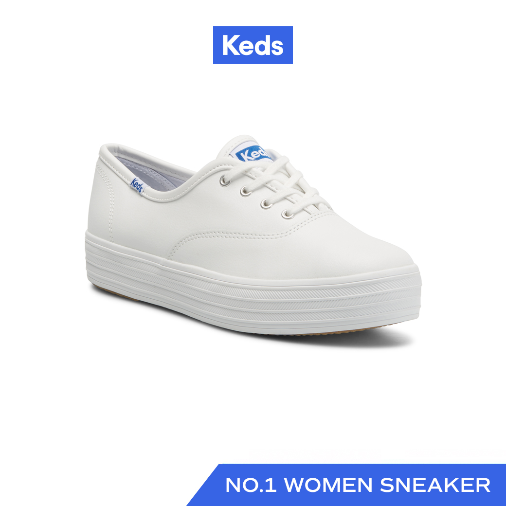 Keds triple sale seasonal solids white