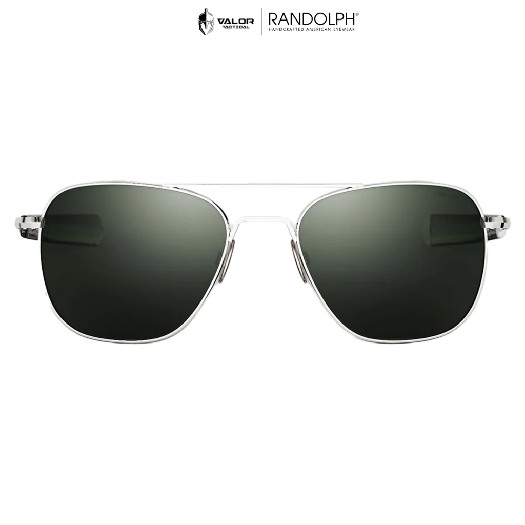 Randolph - Aviator - 23K White Gold & Agx Aviator Style Glasses, Sunglasses ราคา 21,000 บาท*ส่งฟรี