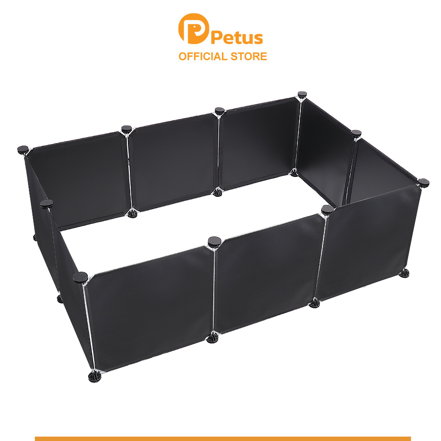 คอก คอกสุนัข DIY ขนาด 35x35cm. คอกสัตว์เลี้ยง แผ่นเรซิ่น พร้อมตัวเชื่อม มีประตู ราคา 171 บาท*ส่งฟรี