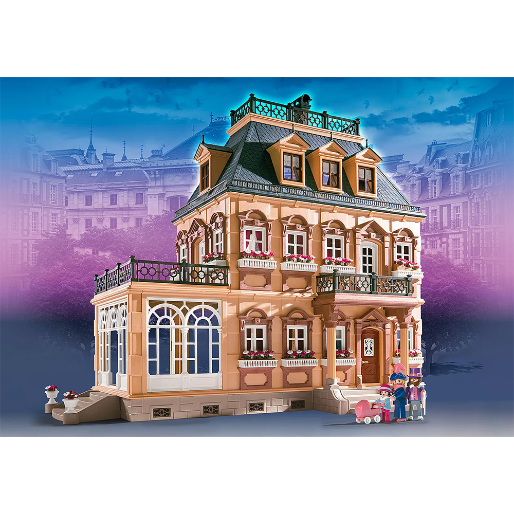 Playmobil 70890 PLAYMOBIL® PLUS Large Victorian Dollhouse  ดอลล์เฮ้าส์วิคตอเรียน บ้านใหญ่ ราคา 9,500 บาท*ส่งฟรี