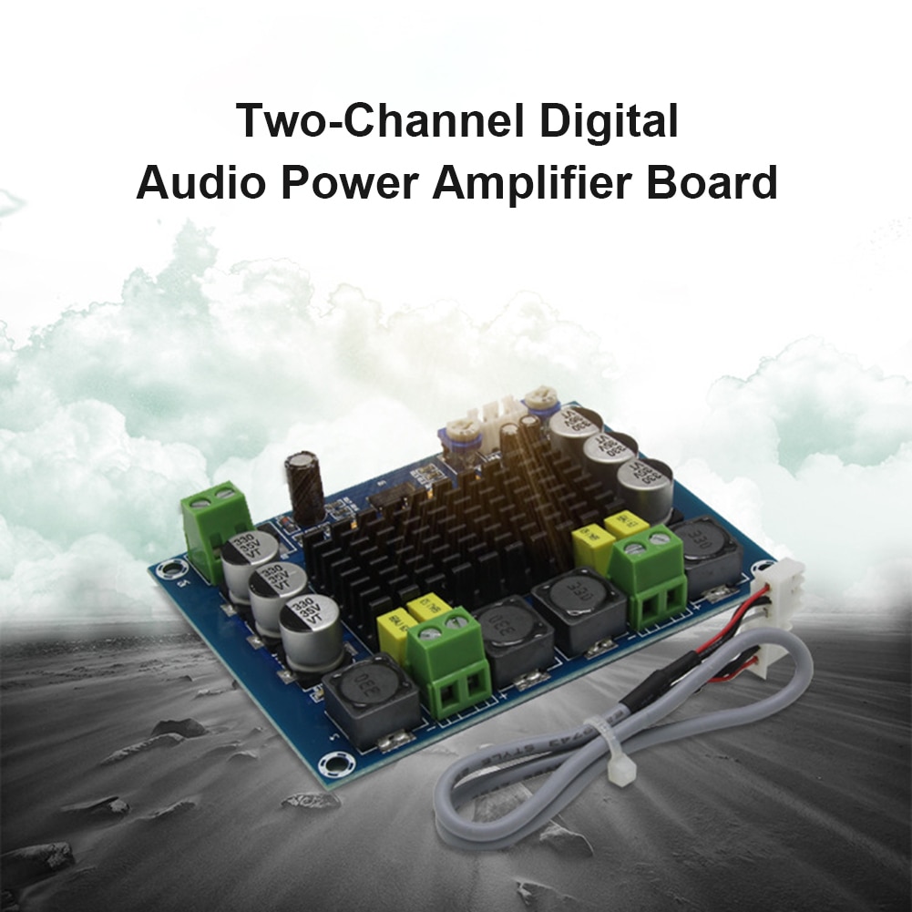 มุมมองเพิ่มเติมของสินค้า [ส่งด่วนในกรุงเทพ]TPA3116D2 Dual-channel Stereo High Power Digital Audio Power Amplifier Board 2x120W XH-M543 แอมป์จิ๋ว12vแรงๆแอมจิ๋วบลูทูธแอมป์จิ๋วโมดูลบลูทูธ