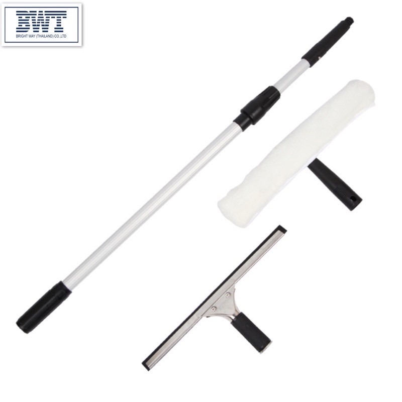 BWT ชุดอุปกรณ์ทำความสะอาดกระจก ไม้กรีดกระจก ไม้ปาดน้ำกระจก อุปกรณ์แม่บ้านมืออาชีพ ราคา 605 บาท*ส่งฟรี