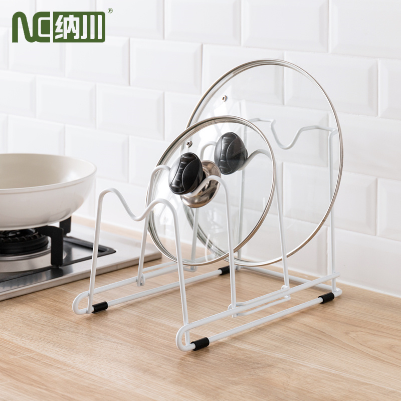 NaChuan ขาตั้งฝาหม้อ ขาตั้งฝาหม้อรูปคลื่น ที่วางฝาหม้อ ที่คว่ำฝาหม้อ ที่วางอเนกประสงค์ ที่ตั้งฝา ขาตั้ง Kitchen Stand ราคา 161 บาท*ส่งฟรี