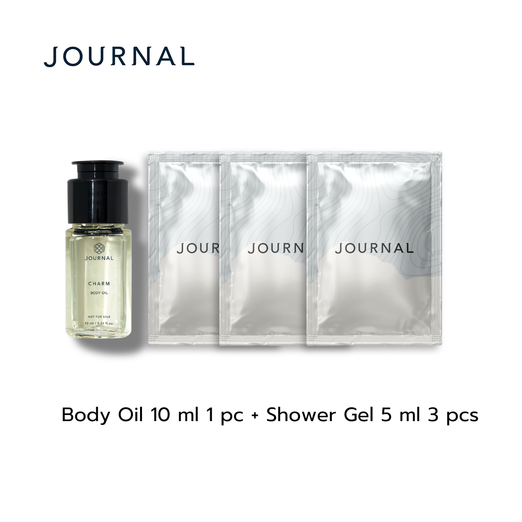 Get 4 Free Gifts: Body Oil 10 Ml. 1 Piece and Shower Gel 5 Ml. 3 Pieces ราคา 9,999 บาท*ส่งฟรี