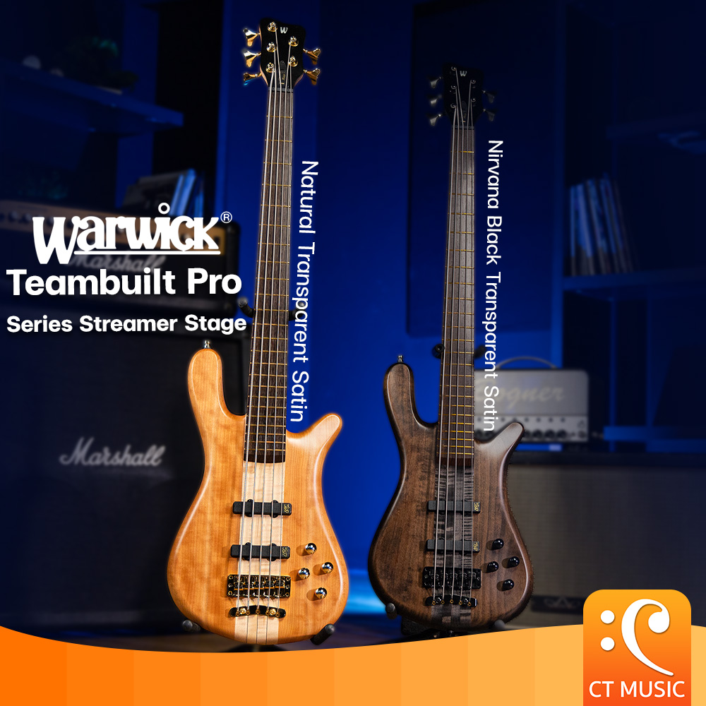 Warwick Teambuilt Pro Series Streamer Stage I เบสไฟฟ้า ราคา 114,000 บาท*ส่งฟรี