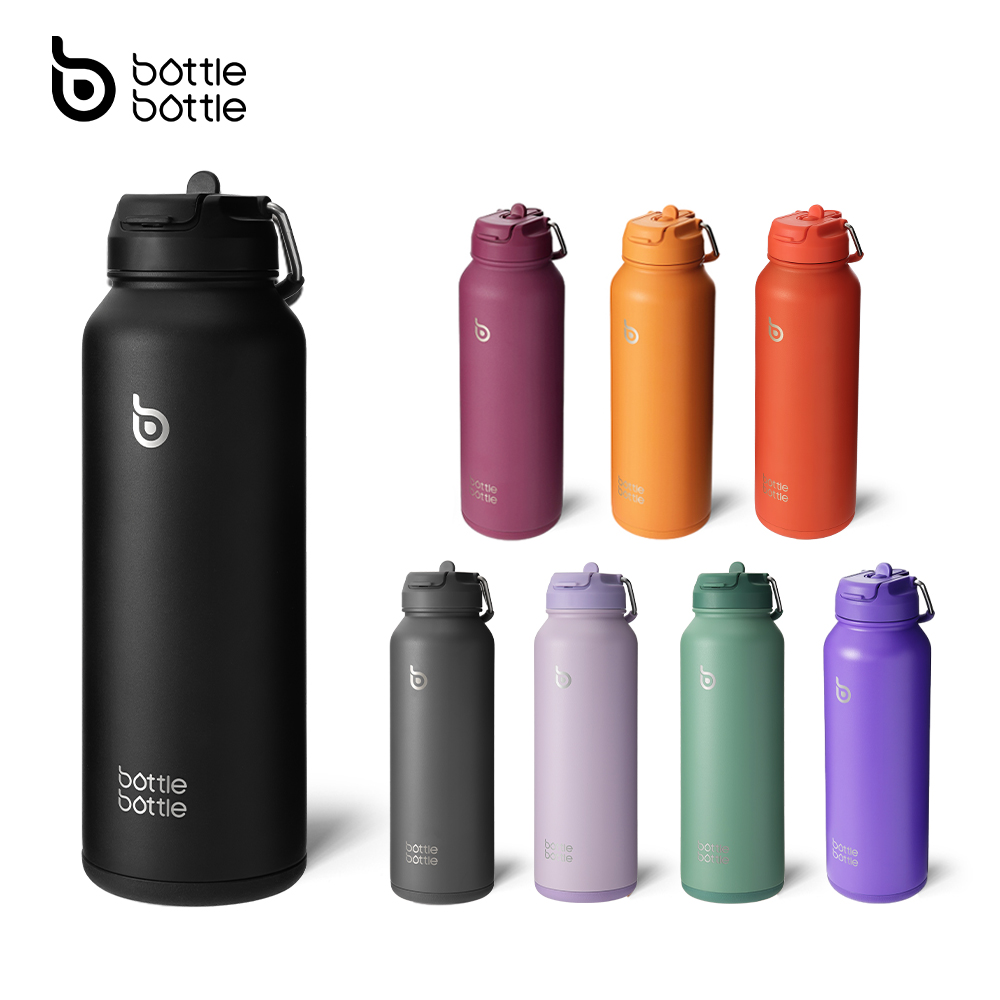 BOTTLE BOTTLE 40oz Insulated Water Bottle with Straw, Stainless Steel Water Bottle, with Handle Lid and Storage Box, Outdoor Sports Bottle for Pills ราคา 1,099 บาท*ส่งฟรี