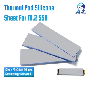 ภาพหน้าปกสินค้าแผ่นซิลิโคนระบายความร้อน Thermal Pad Silicone Sheet M.2 SSD 2280/2230/2242/2260 and Electronic Ship Part ที่เกี่ยวข้อง