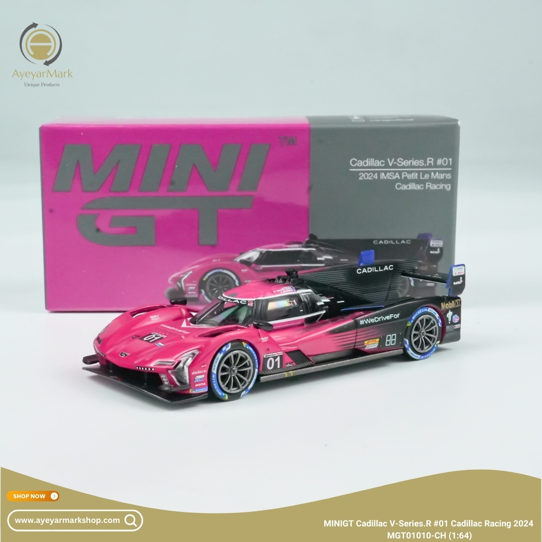 MINIGT Cadillac V-Series.R #01 Cadillac Racing 2024 MGT01010-CH (1:64) ราคา 895 บาท*ส่งฟรี