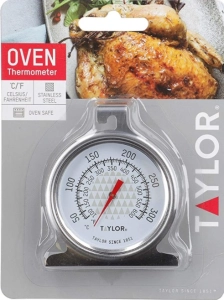 ภาพหน้าปกสินค้าTaylor Oven/Grilled Thermometer เทย์เลอร์ เทอร์โมมิเตอร์สำหรับเตาอบ หรือย่าง หน้าปัด 2.5นิ้ว รุ่นองศาเซลเซียสอยู่ด้านนอก ที่เกี่ยวข้อง