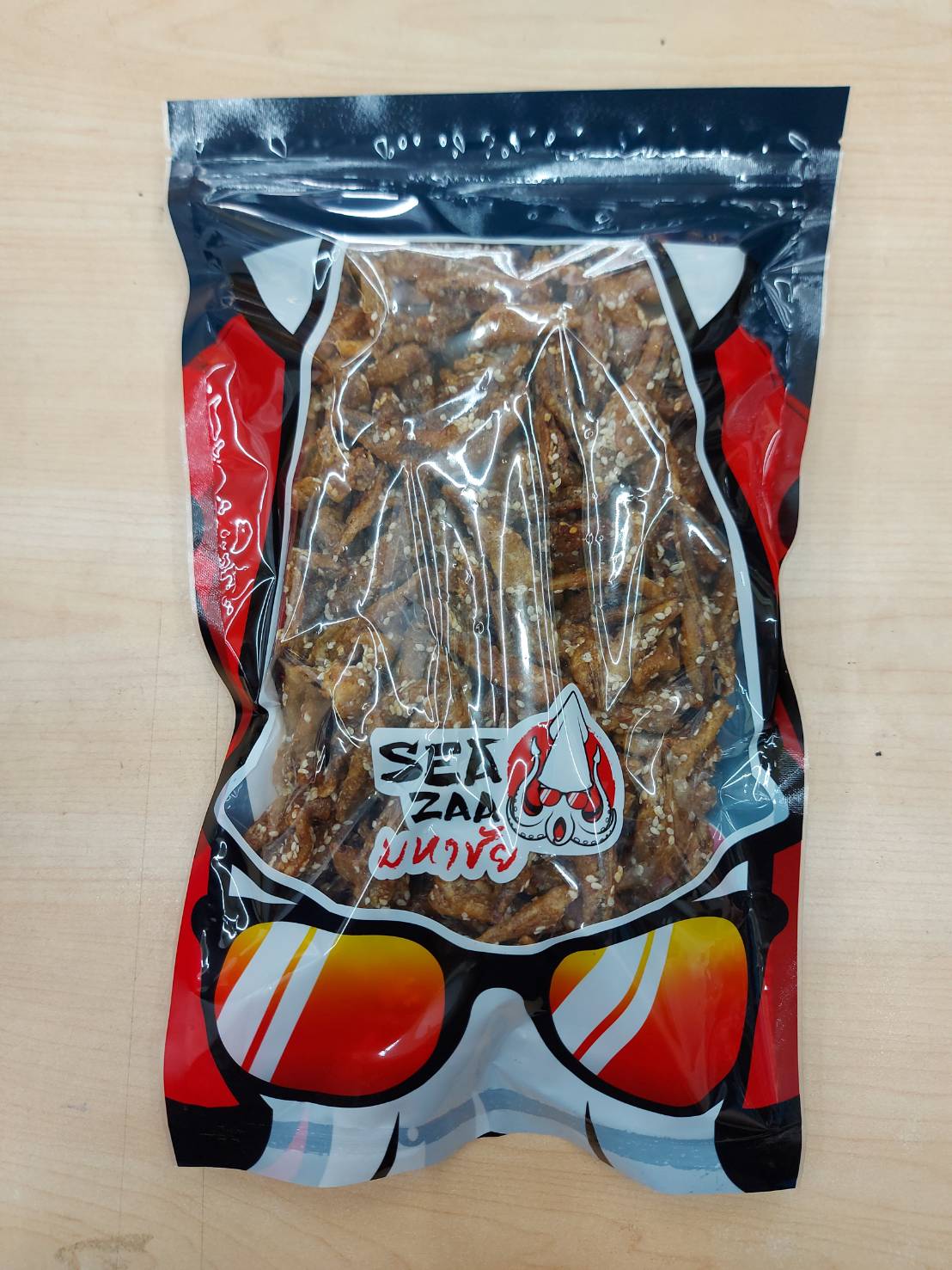 ปลาฉิ้งฉ่างงา ปลากรอบสามรส ไม่แข็ง โรยงาหอมๆ (250,500 กรัม) - Seazaa ราคา 60 บาท*ส่งฟรี