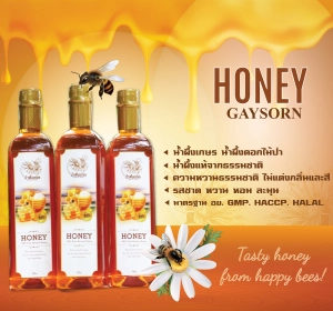 ภาพหน้าปกสินค้าน้ำผึ้งเกษร น้ำผึ้งดอกไม้ป่า 1000 กรัม (3 ขวด) น้ำผึ้งแท้จากธรรมชาติ (HONEY GAYSORN) ไม่มีสารกันบูด ไม่ผสมน้ำตาล มาตรฐาน อย. GMP. HACCP HALAL ที่เกี่ยวข้อง