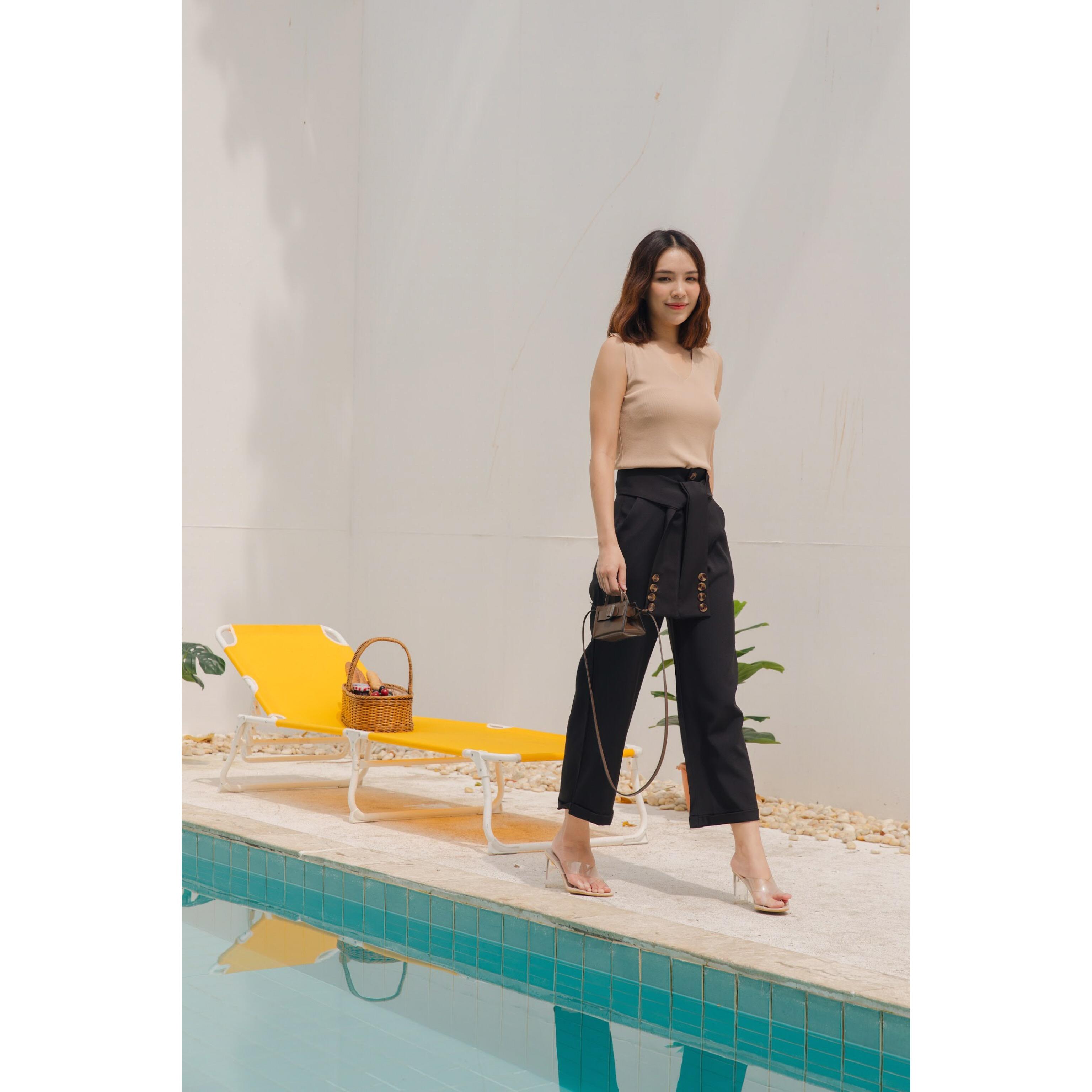 COPPERBKK Chloe Pants in Black