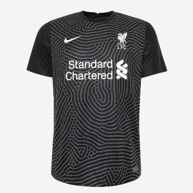 โปรโมชัน Liverpool Home Goalkeeper เสื้อลิเวอร์พูล เสื้อผู้ชาย เสื้อฟุตบอล เกรดแฟนบอล 2020/21 ราคาถูก ฟุตบอล