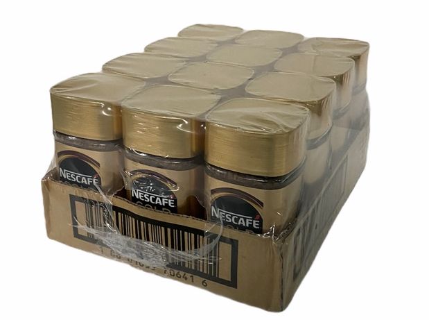 Nescafé Gold Product Imported from Malaysia 50g Small Bottle S 1 Large Tray/Contains 12 Bottles Wholesale Price Per Tray Ready to Ship ราคา 4,400 บาท*ส่งฟรี