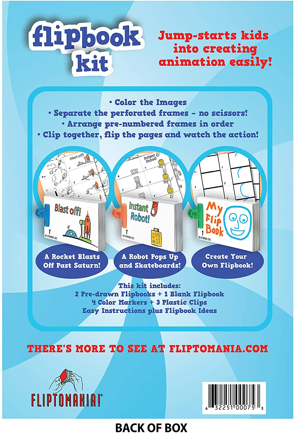 Fliptomania Flip Book Kit - Basketball and Soccer