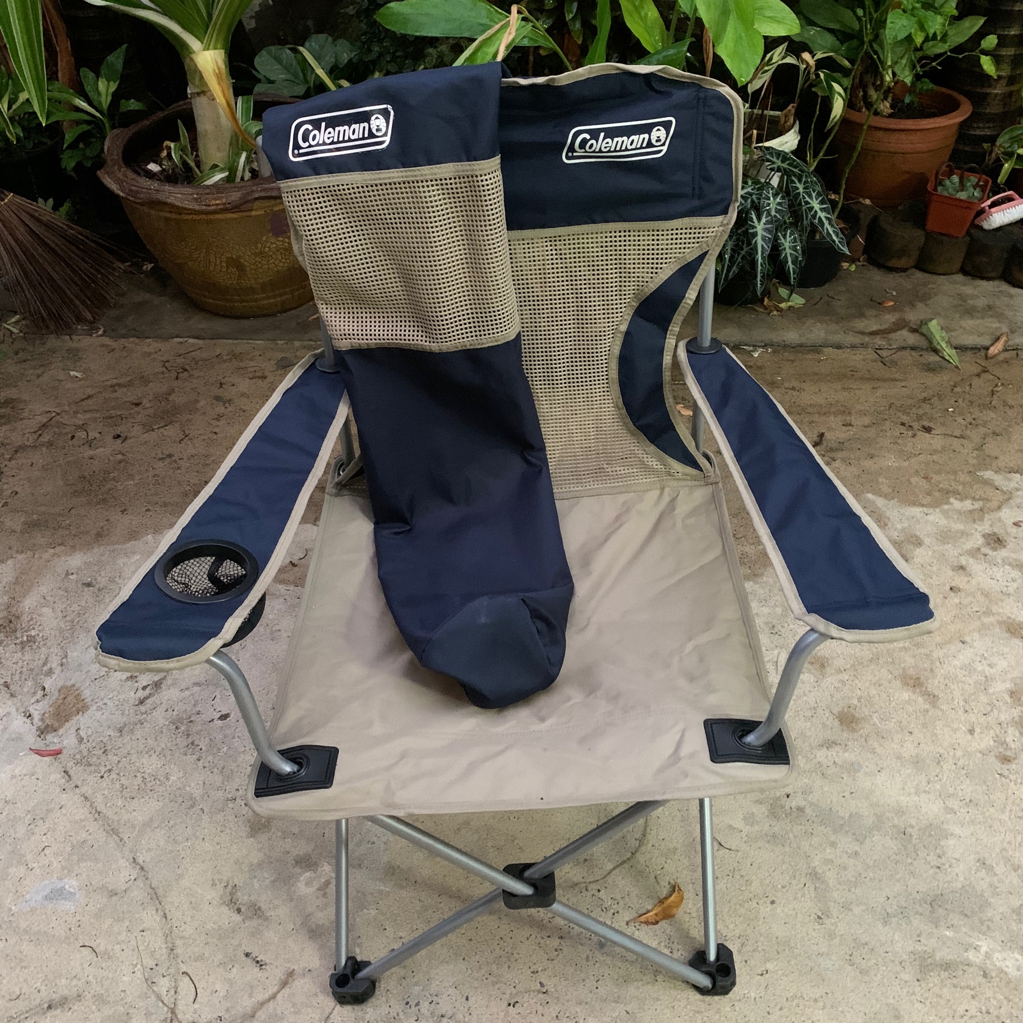 เก้าอี้ Coleman Mesh Action Chair ( Navy )