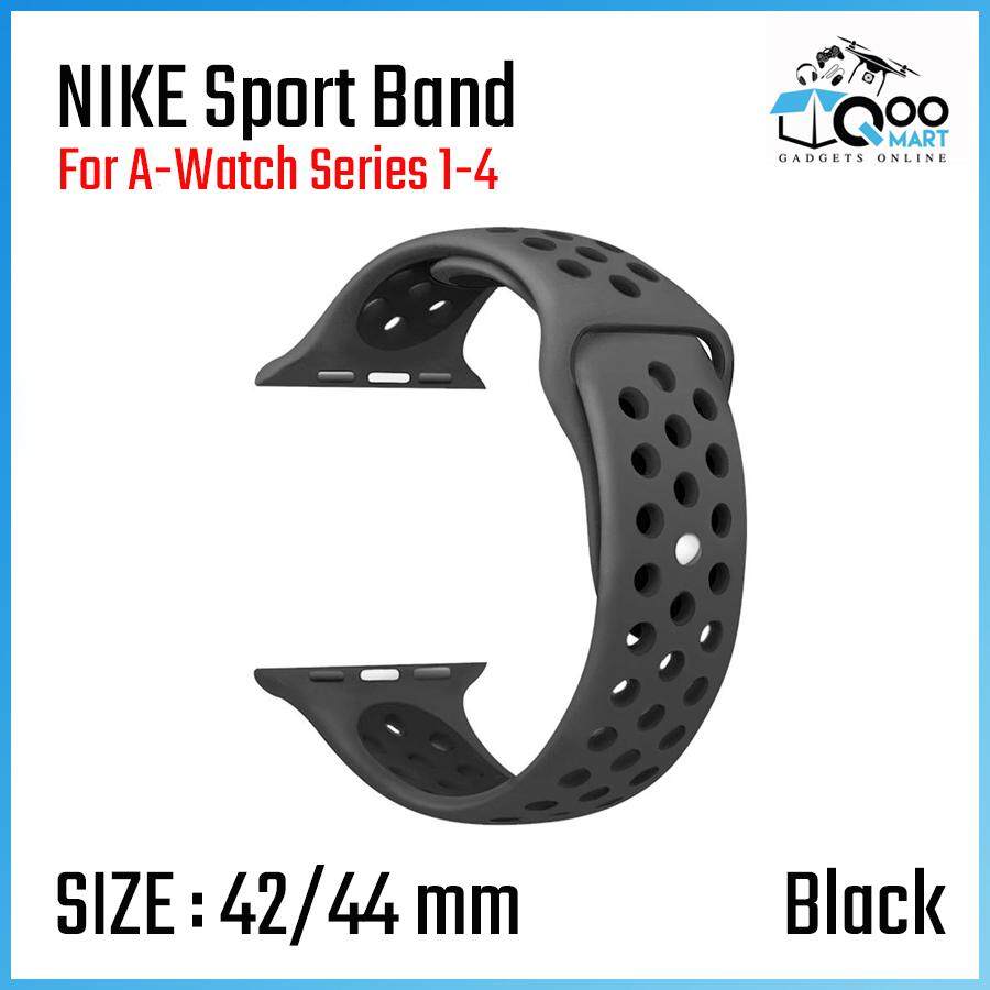 Nike Sport Band สายนาฬิกาสมาร์ทวอทช์ สำหรับ Series 1-4 # Qoomart