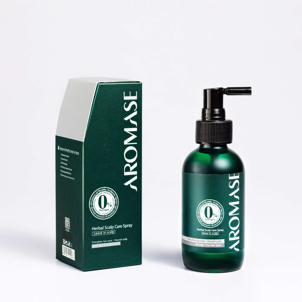 AROMASE Herbal Scalp Care Spray 40 ml. สเปรย์ลดผมร่วง เพิ่มผมหนา บำรุงหนังศีรษะ เส้นผมแข็งแรง ขายดีอันดับ 1 ในไต้หวัน ราคา 1,045 บาท*ส่งฟรี