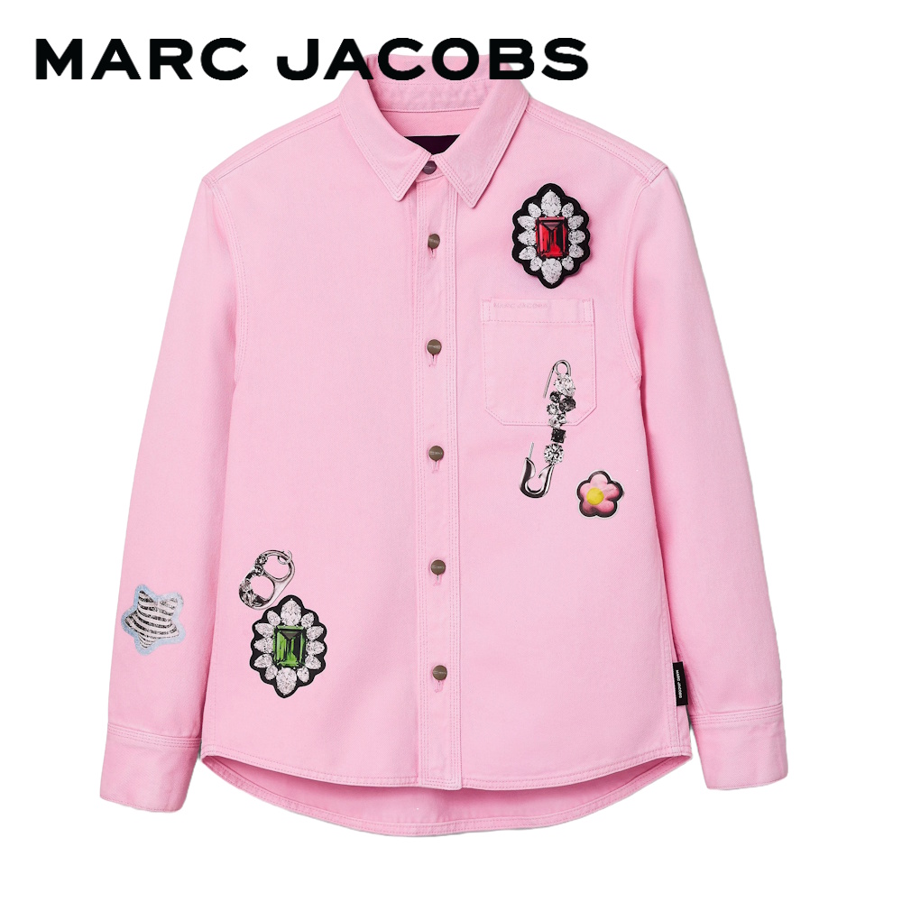 MARC JACOBS THE RUNWAY CHARM SHIRT 2S5RTP004D09 SP25 เสื้อเชิ้ต ราคา 14,500 บาท*ส่งฟรี