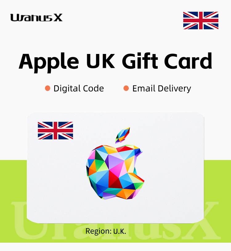 【UK Apple iTunes Gift Card】⚡Apple UK Codeรหัสบัตรของขวัญ⚡เติมเงิน ของสหรัฐอเมริกา UK iOS App Store Recharge⚡Top-up⚡Apple card UK⚡2 GBP~100 GBP⚡【24/7 Email&Chat Delivery】ส่งอีเมลและแชท ราคา 149 บาท*ส่งฟรี