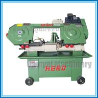 เครื่องเลื่อยสายพาน 8 นิ้ว รุ่น HR-812C  (การหันองศาที่ปากกาจับชิ้นงาน)  HERO (มอเตอร์ MITSUBISHI) ออกใบกำกับภาษีได้