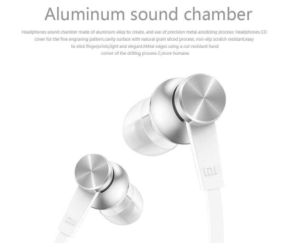 Xiaomi หูฟัง Piston Earphone Newest Xiaomi Fresh Edition Basic Version headphone In Stock with Mic